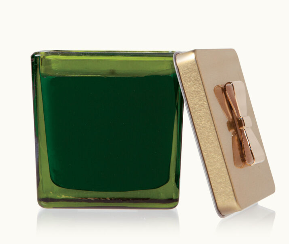 Frasier Fir Green Glass Candle | Thymes