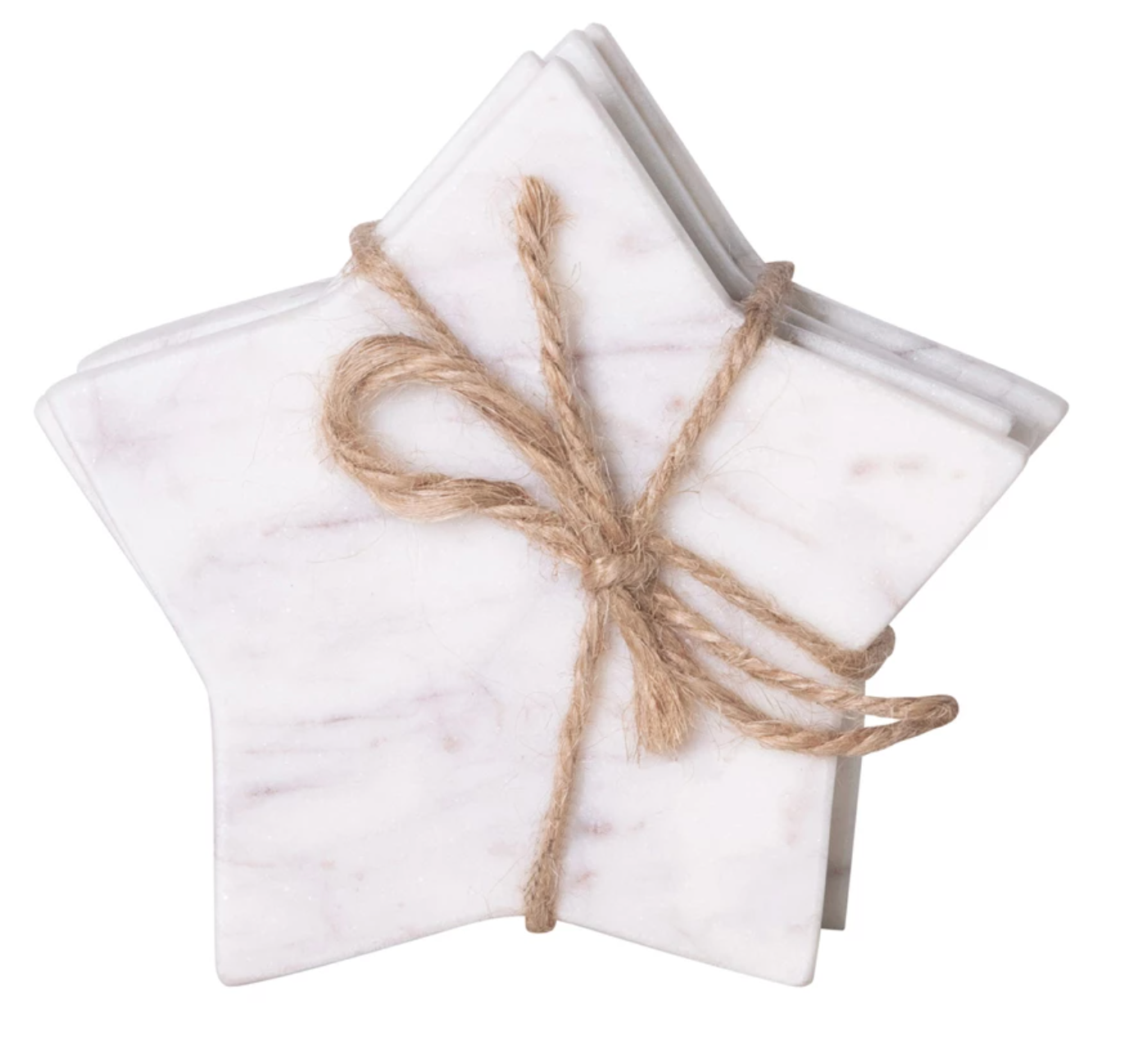 Star Shaped Marble Coasters