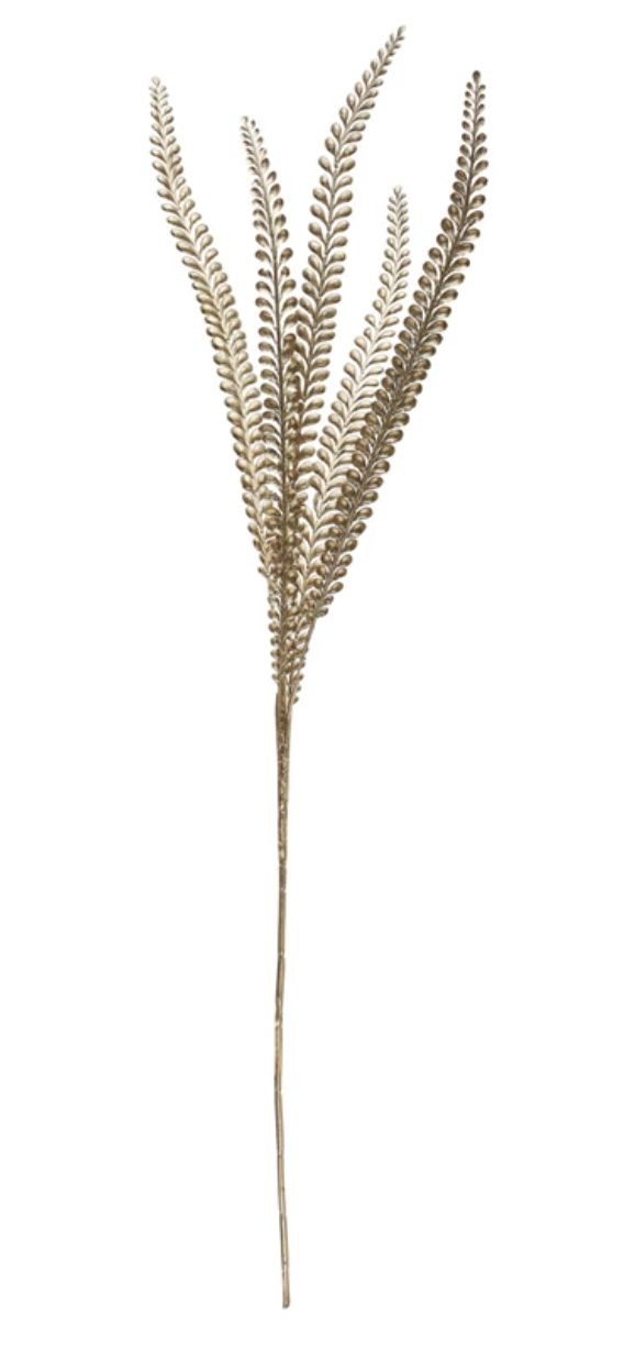 Faux Fern Frond Spray