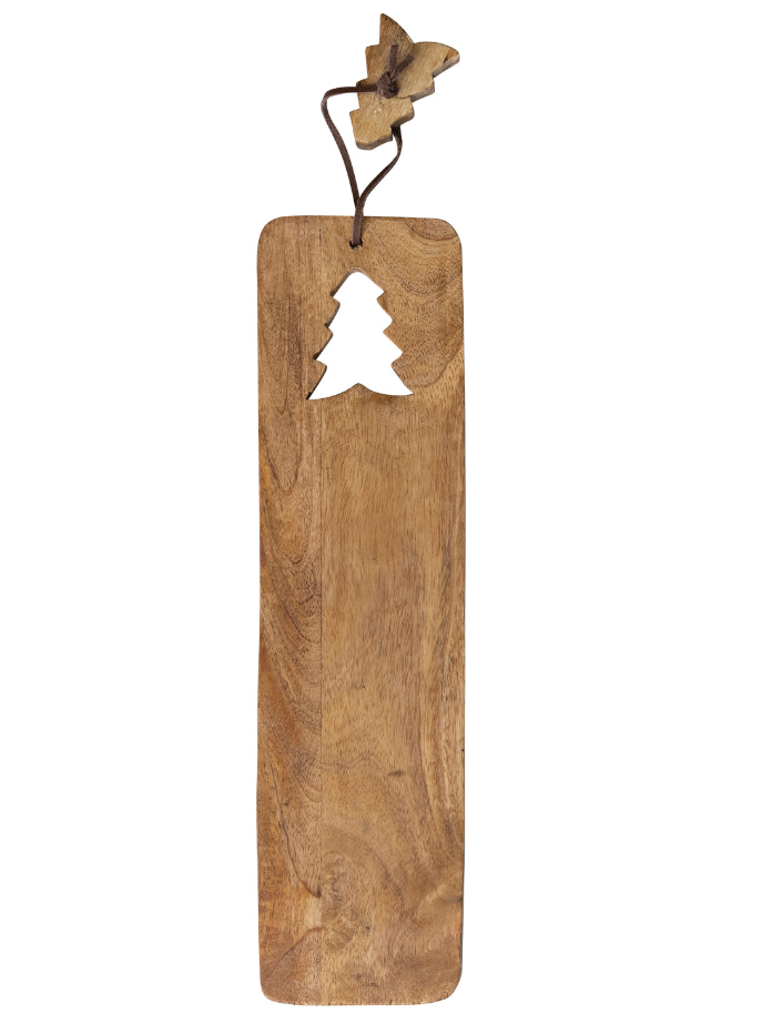 Mango Wood Board w/ Tree Cutout
