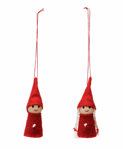 The Scandi Elf Ornament