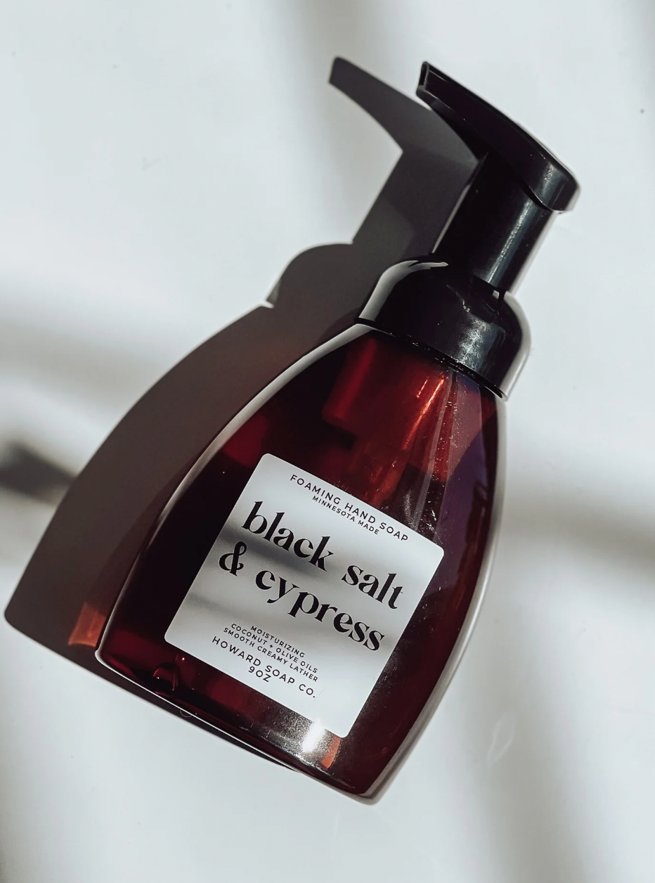 Black Salt & Cypress Hand Soap