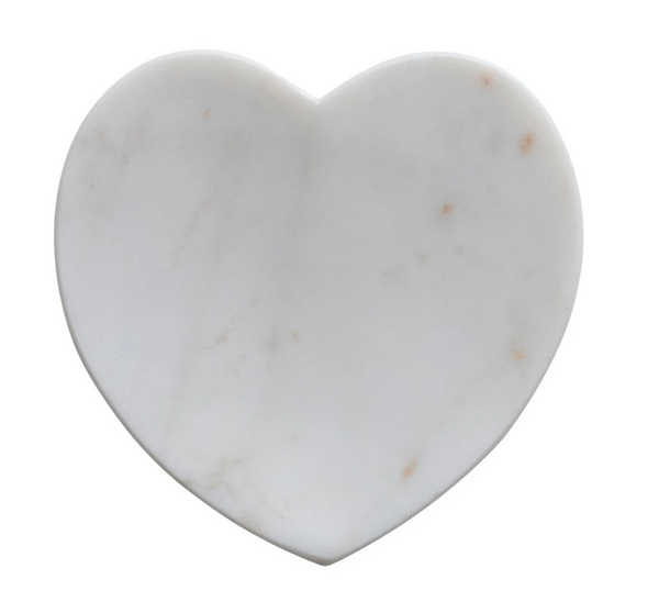 Clare Heart Marble Dish