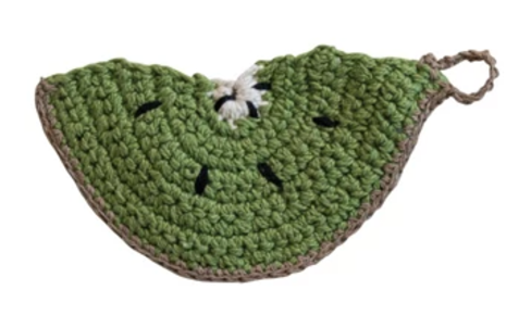 Crocheted Fruit Shaped Dish Scrubber