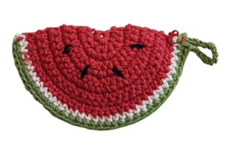 Crocheted Fruit Shaped Dish Scrubber