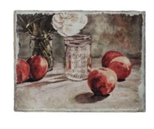 Canvas Wall Décor w/ Still Life