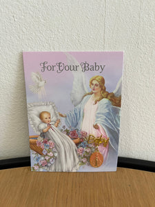 Miraculous Medal Baby Pin