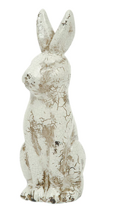 Distressed Ceramic Rabbit