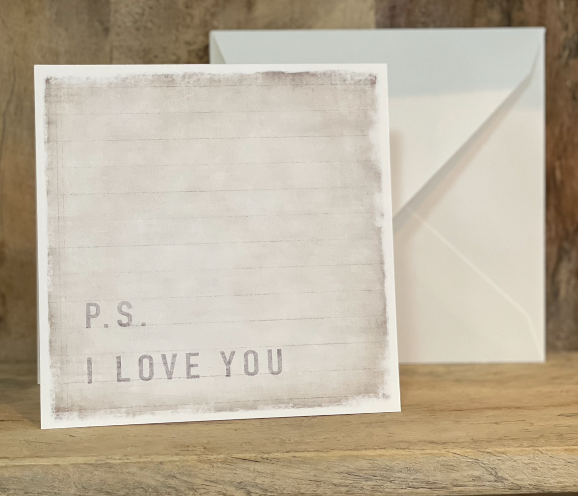 P.S. I Love You Card