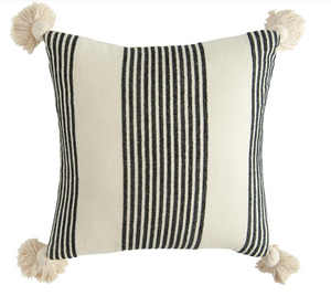 Woven Pillow w/ Tassels