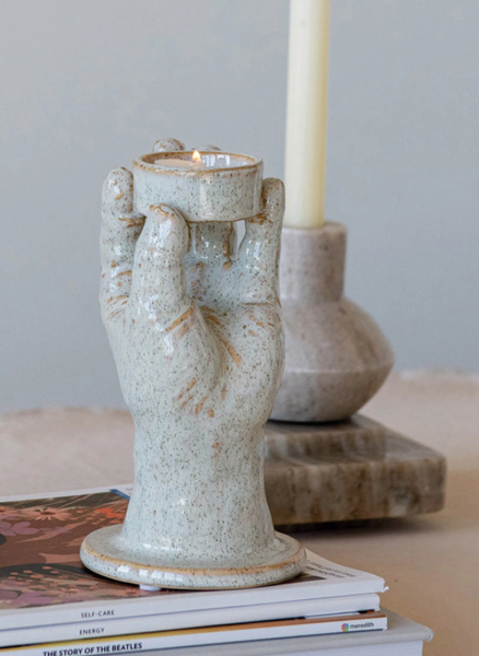 Hand Tealight Candle Holder