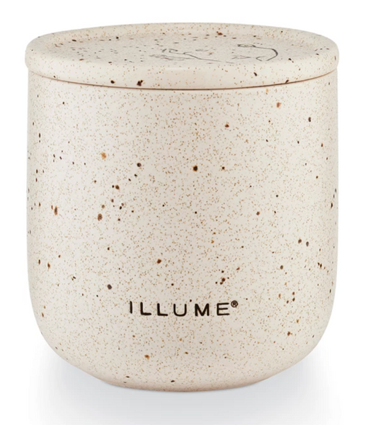 Amber Bergamot Medium Outdoor Ceramic Candle