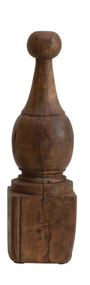 Wood Finial
