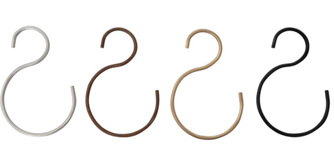 Colored S-Hooks