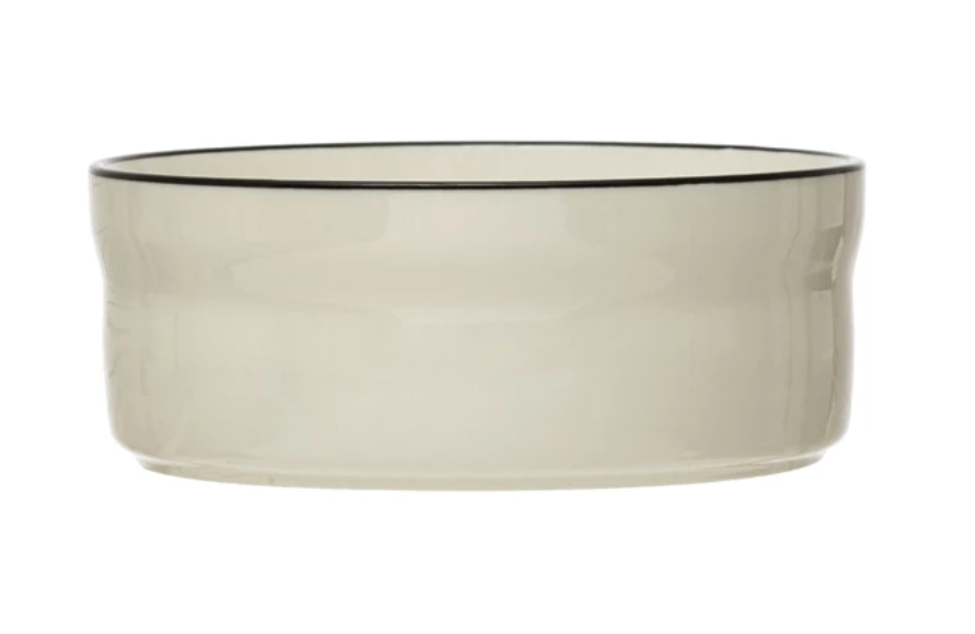 Small Stoneware Pet Bowl