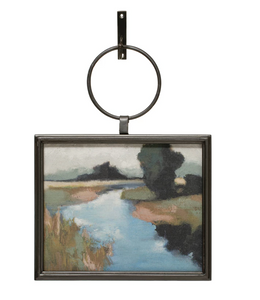 Landscape Wall Decor w/ Bracket