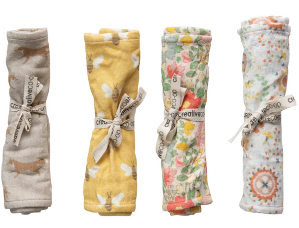 Woven Cotton Burp Cloths