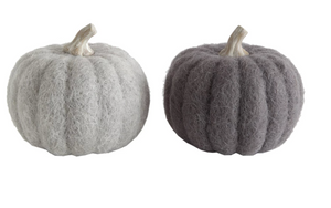 Medium Wool Felt Pumpkin