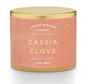 Cassia Clove Mini Tin Candle