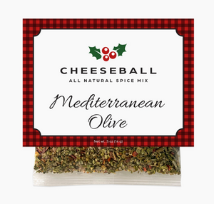 Mediterranean Olive Cheeseball
