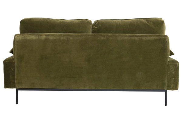 Cotton Velvet Upholstered Sofa