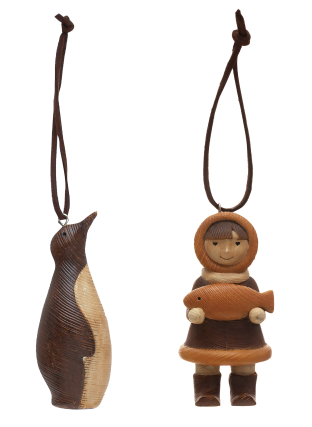 Penguin & Child Ornament