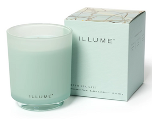 Fresh Sea Salt Refillable Boxed Glass Candle