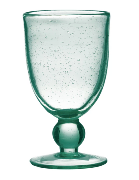 Bubble Stemmed Glass