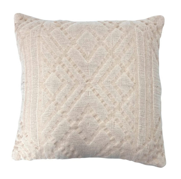 Woven Cotton Jacquard Pillow