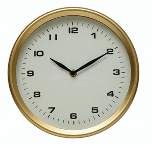 Brass Metal Table Clock