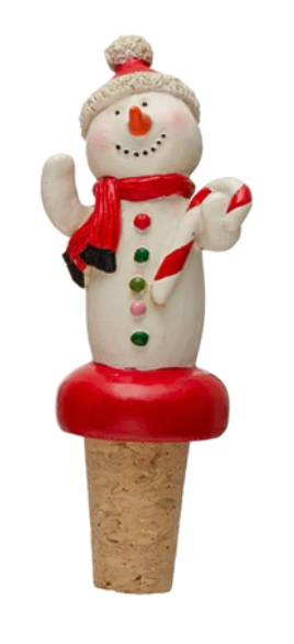 Bottle Stopper w/ Holiday Icon