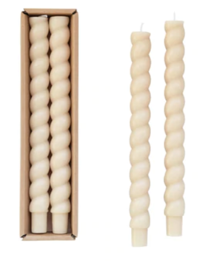 Twisted Taper Candles