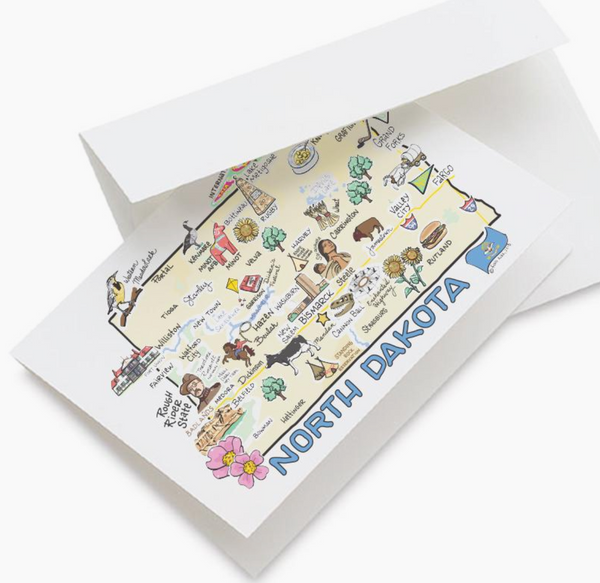 State Map Greeting Cards